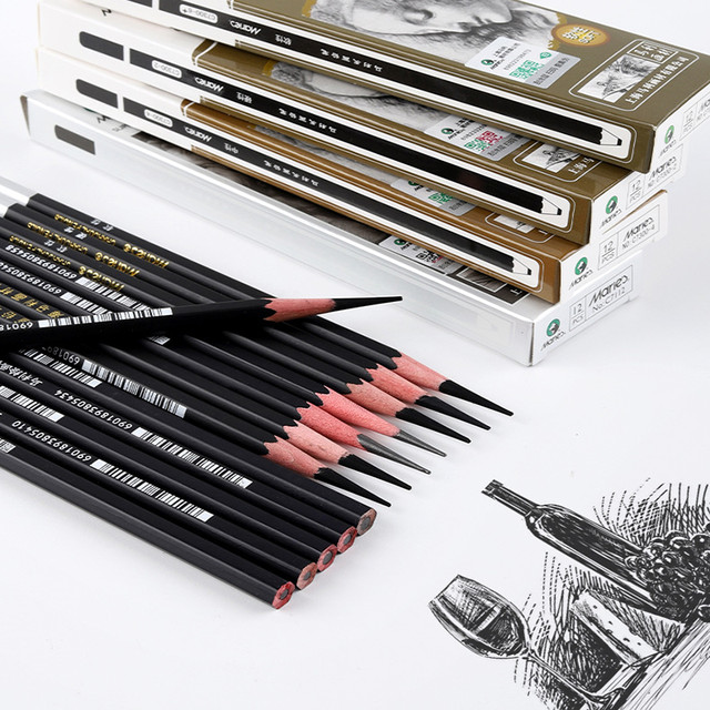 Charcoal Pencil Art Supplies, Pencil Charcoal Drawing